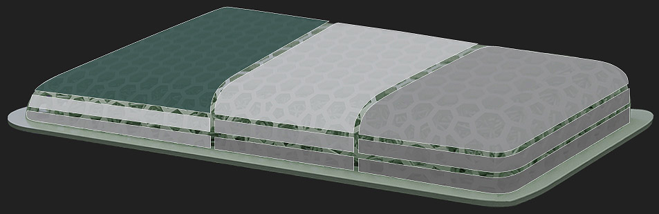 Illustration of a pad used for AERORISE technology